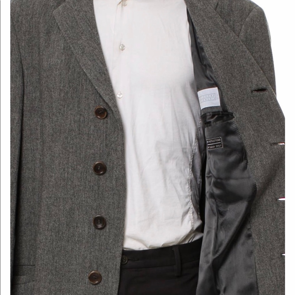 Armani Collezioni Wool Trench Coat - Picture 4 of 4